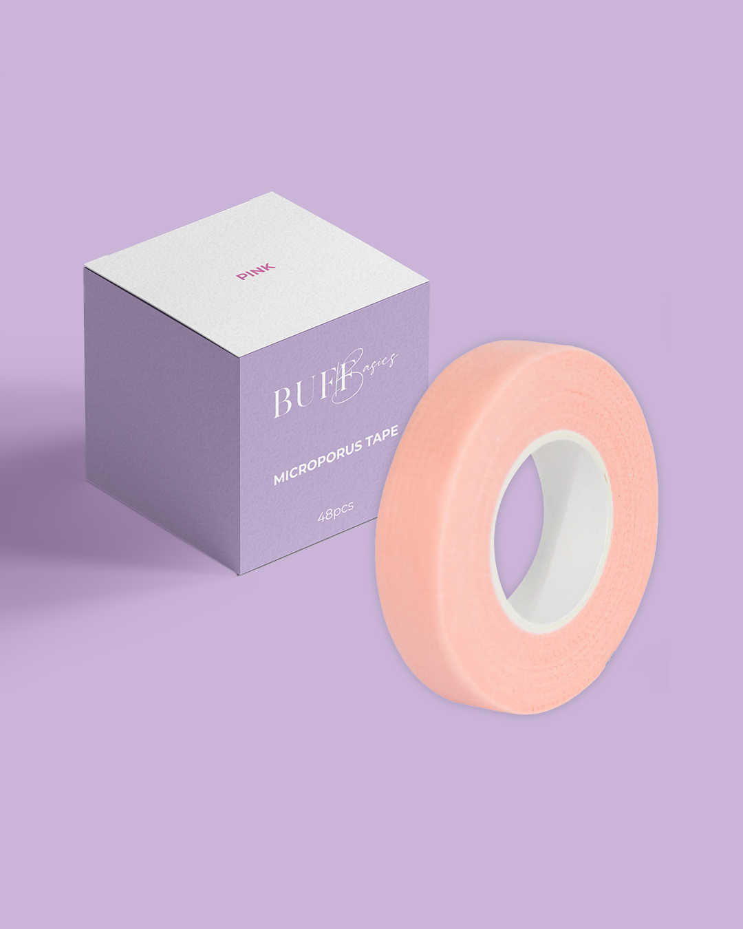 Buff Basics - Microporeus plakband - Roze