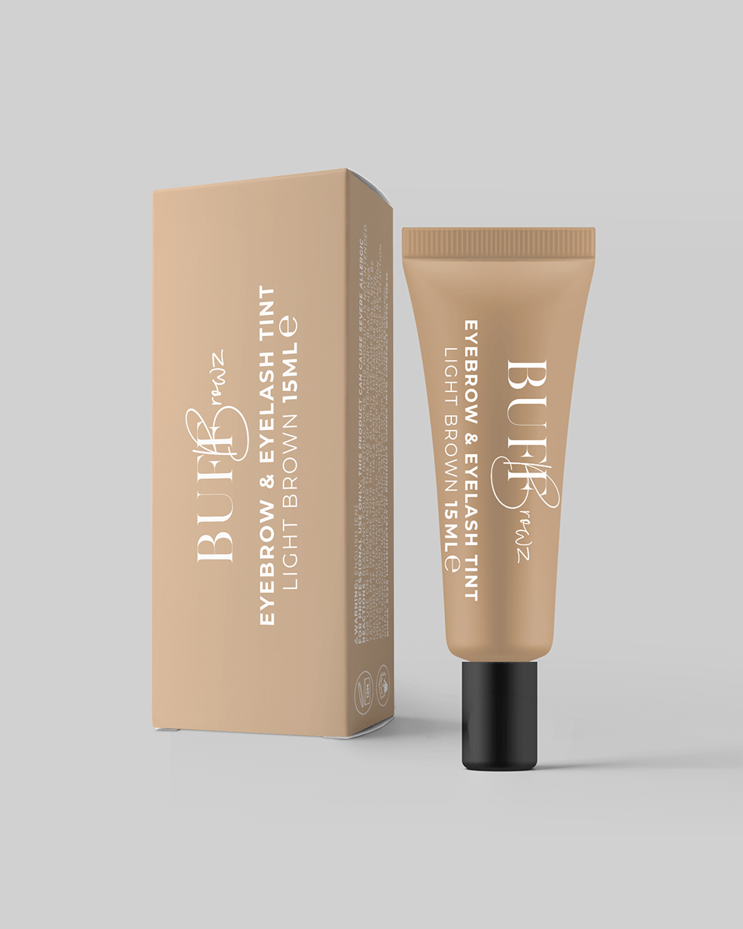 Hellbraun - Brauen- und Wimpernfarbe - 15ml