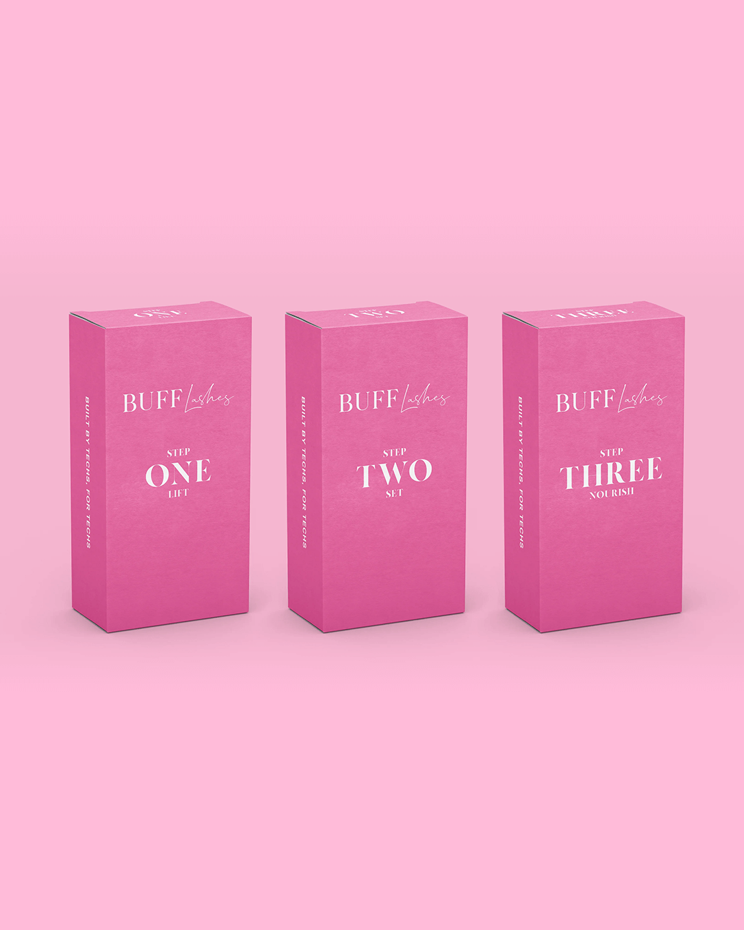 Wimpernlifting-Kit - 1,2 & 3 Schritte - 3x10 Sachets