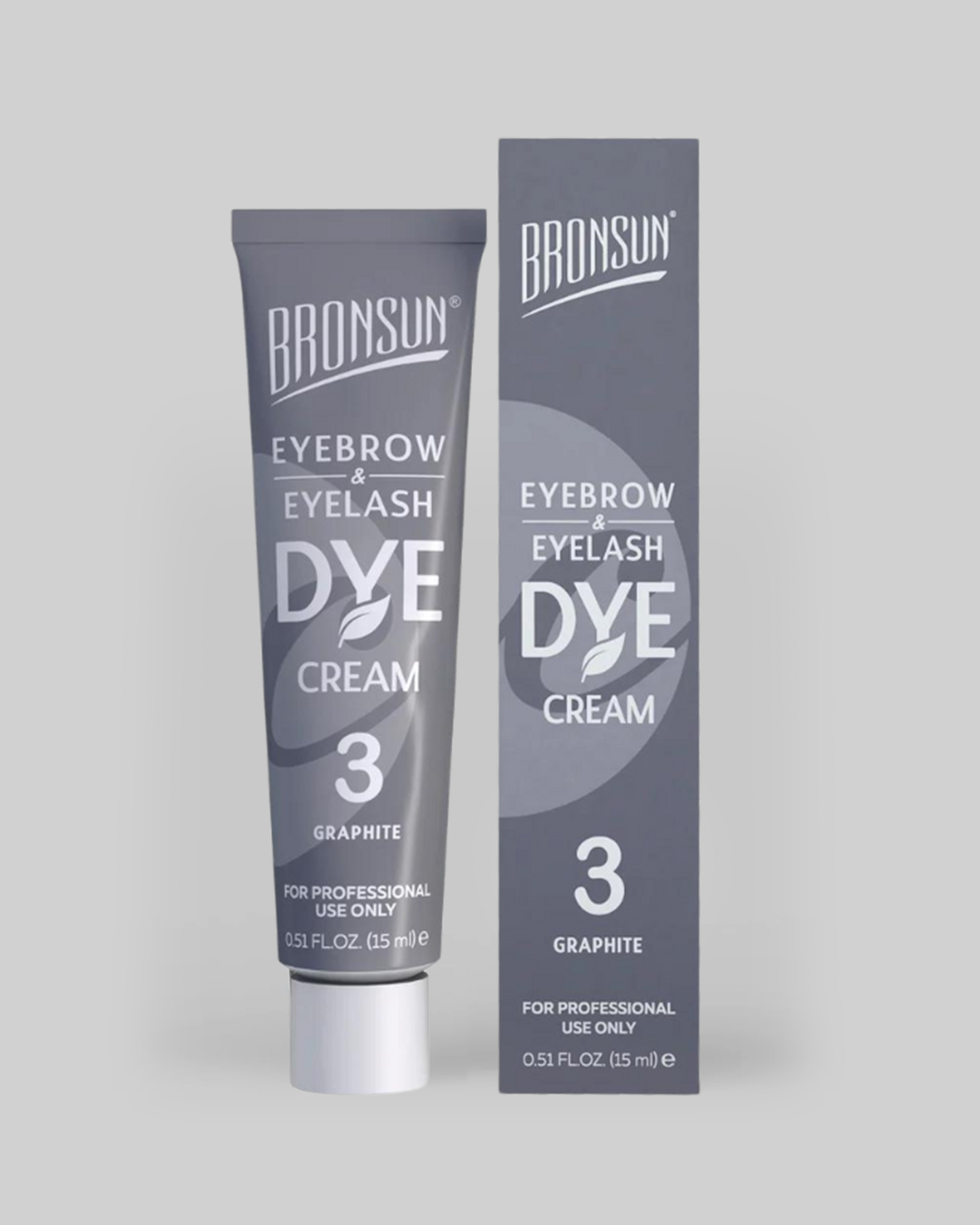 Bronsun - Tinte en Crema para Pestañas y Cejas - Grafito - 15ml