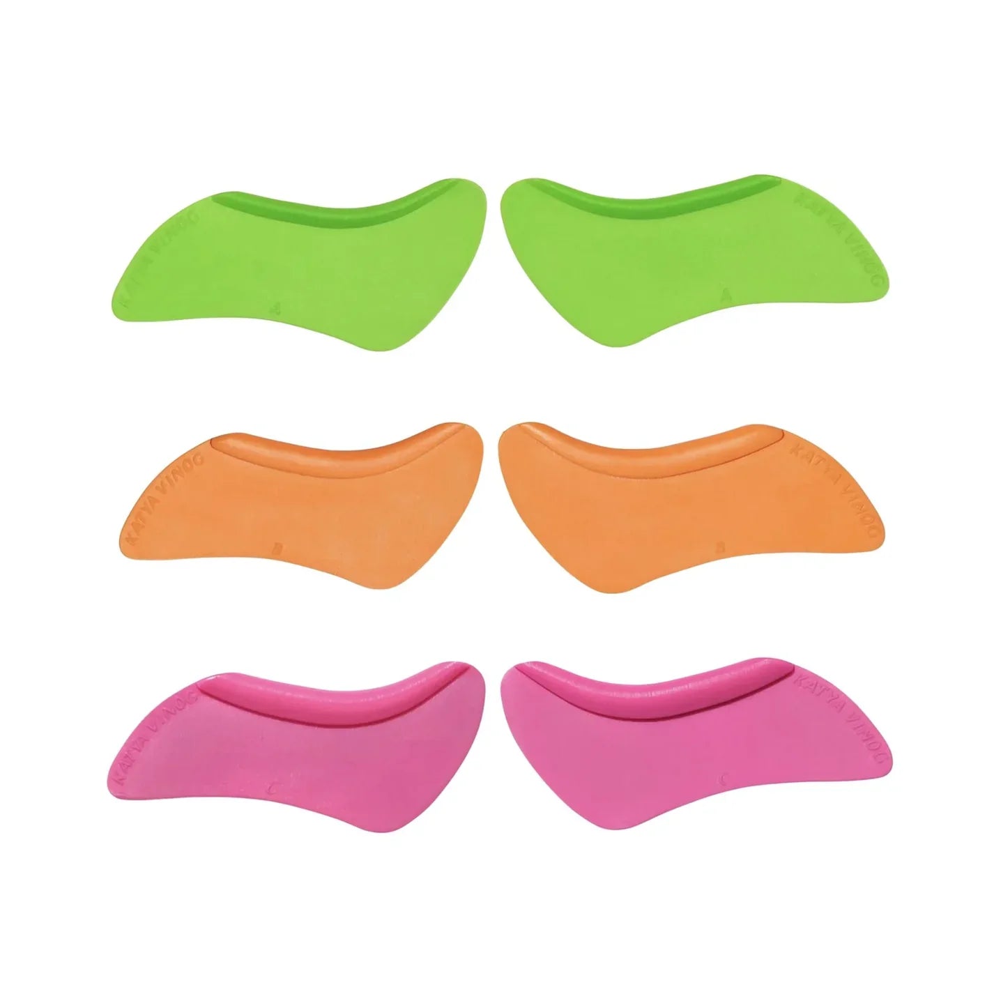 Katya Vinog - Par de protectores para pestañas inferiores