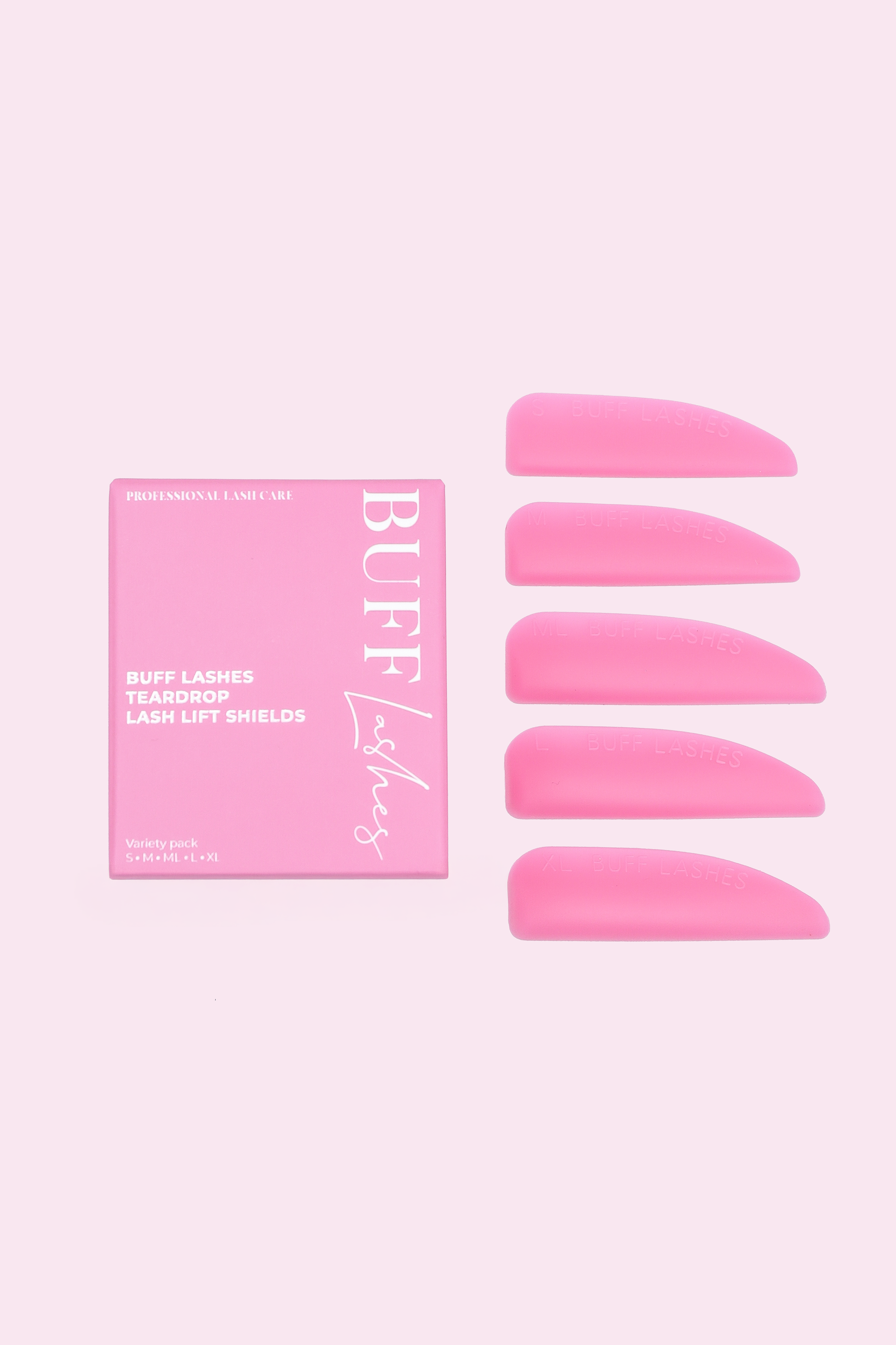 Buff Lashes Teardrop Lash Lift Shields
