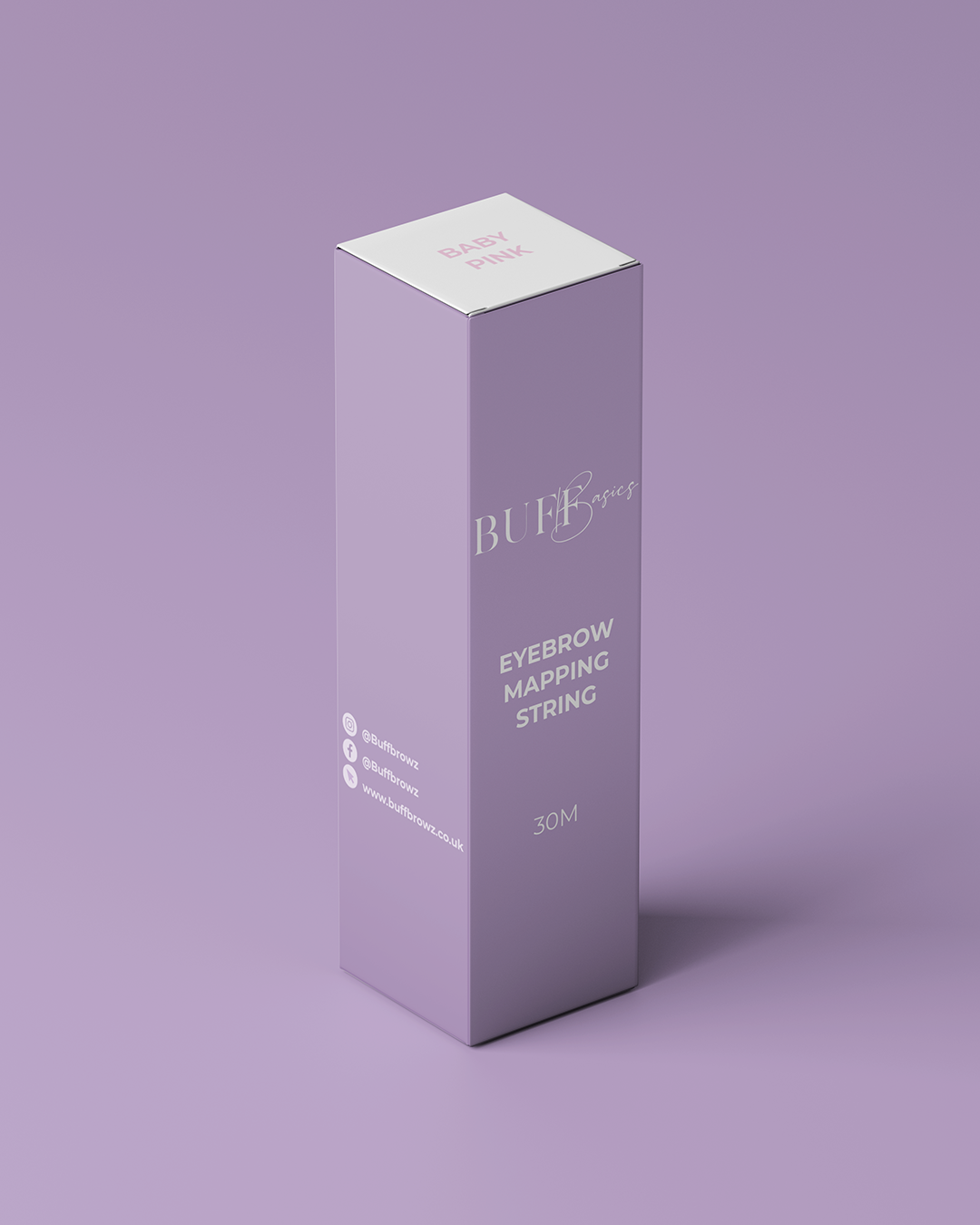 Buff Basics - Corde à tapisser rose - 30 mètres