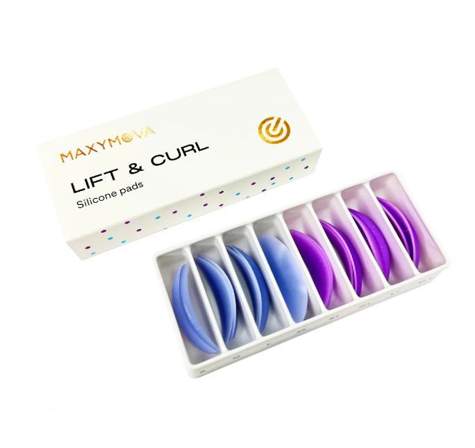Maxymova - LIFT&CURL Professional Silicone Eyelash Shields for Lash Lamination - 8 Pairs