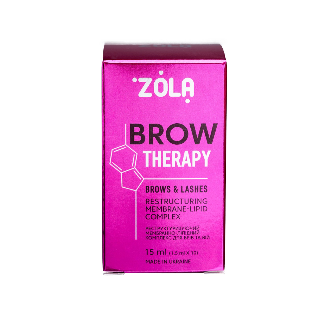 Zola Cosmetics - Brow Therapy Complexe Restructurant 10 x 1.5ml