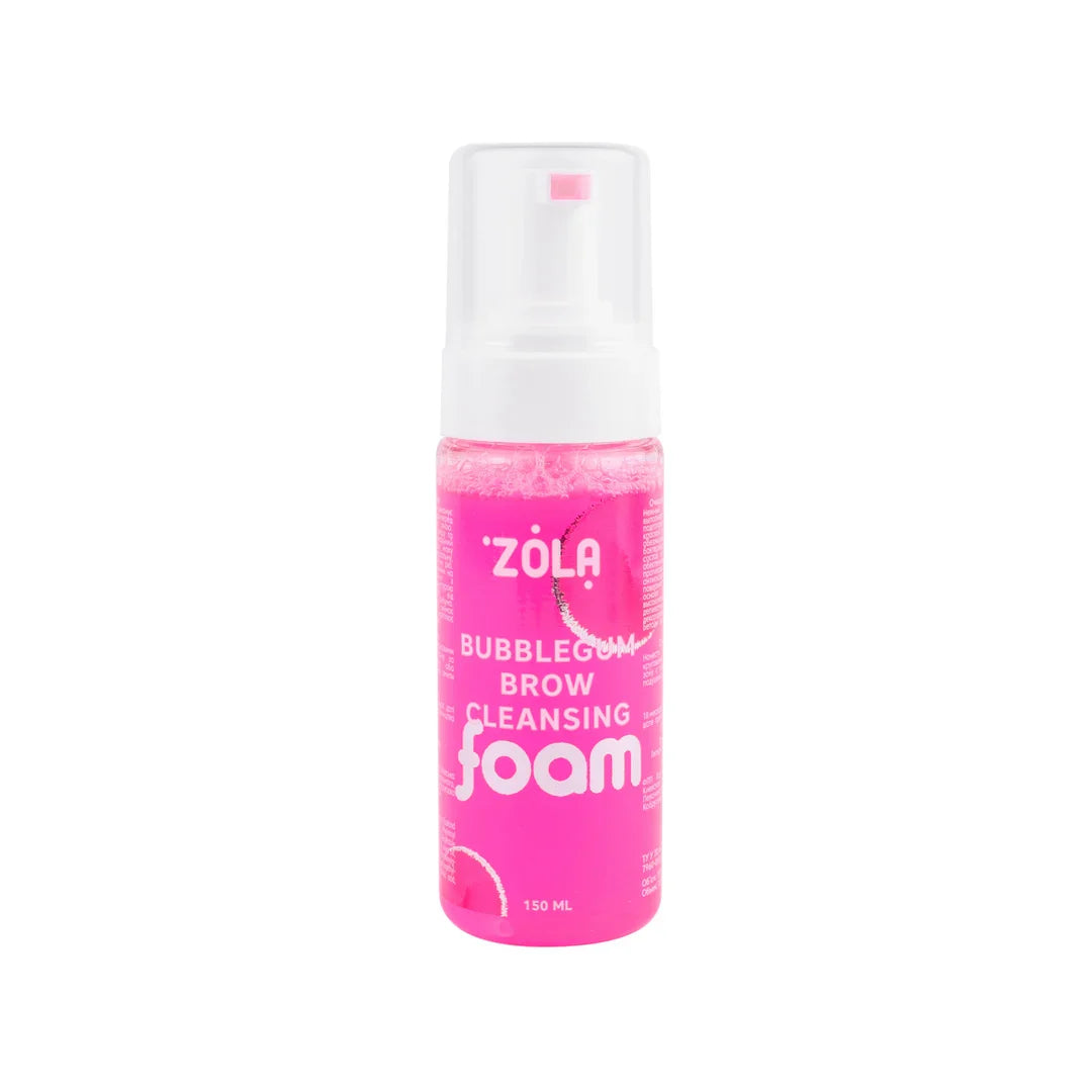 Zola Cosmetics - Mousse nettoyante pour les sourcils Bubblegum 150ml