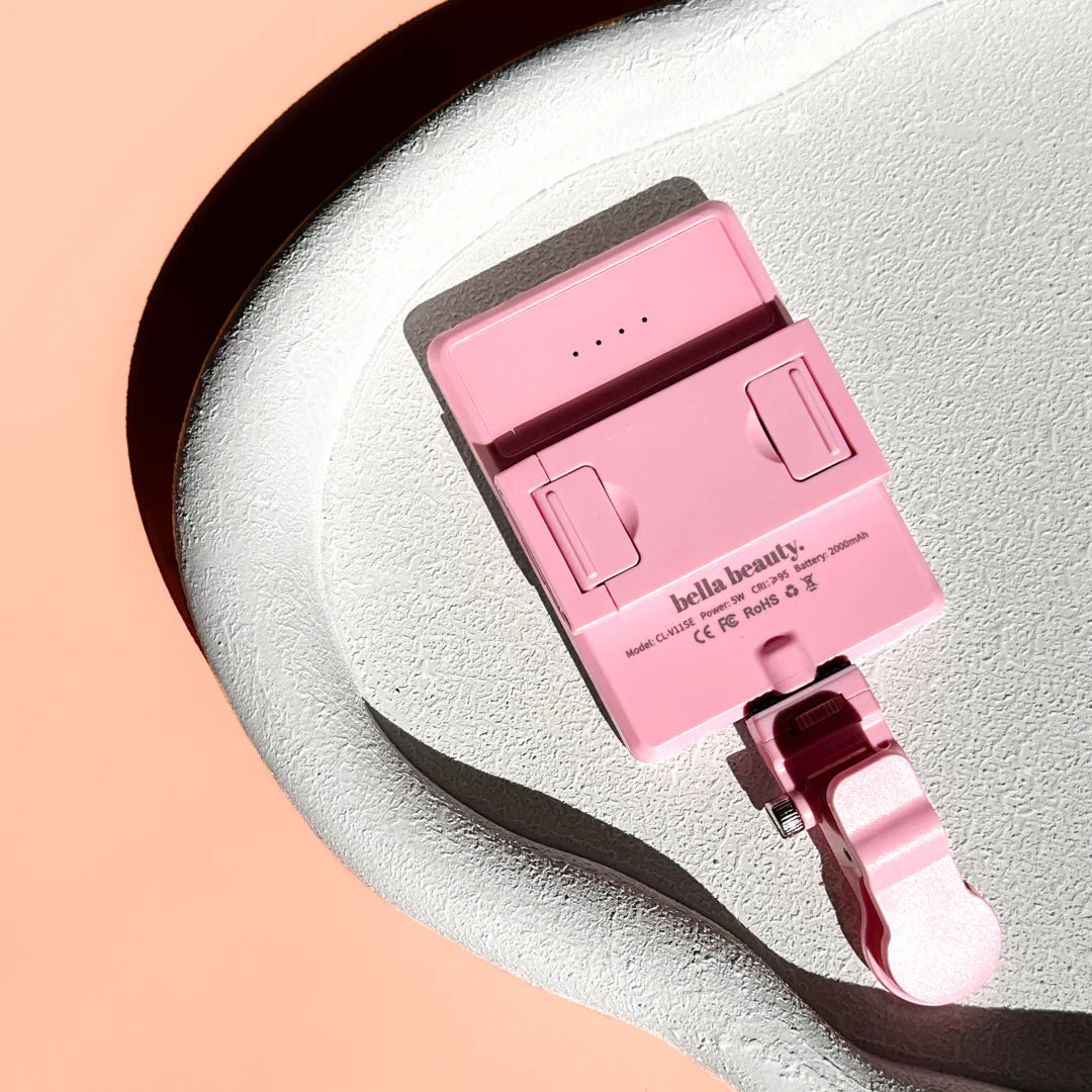 BELLA BEAUTY PRO - Luce LED del telefono a clip