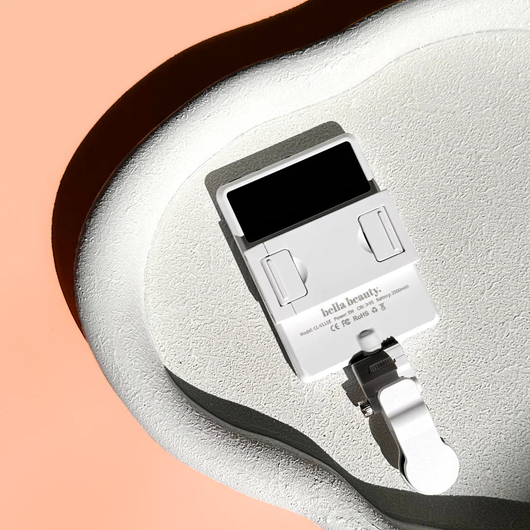 BELLA BEAUTY PRO - Luce LED del telefono a clip