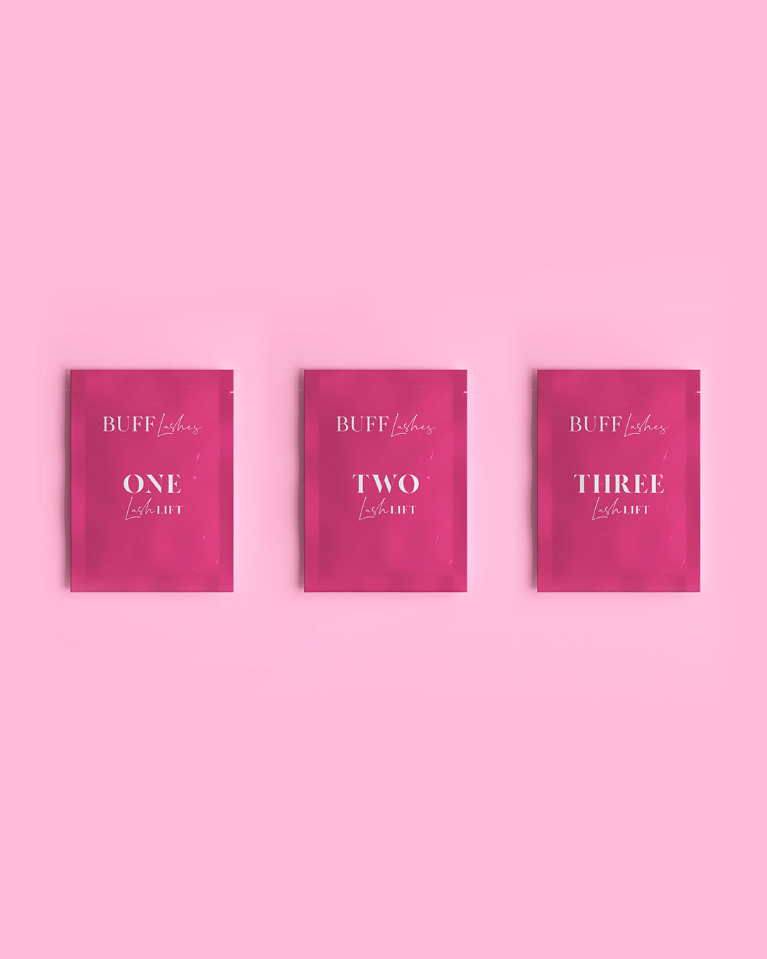 Kit per il sollevamento delle ciglia - 1, 2 e 3 fasi - 3x10 bustine