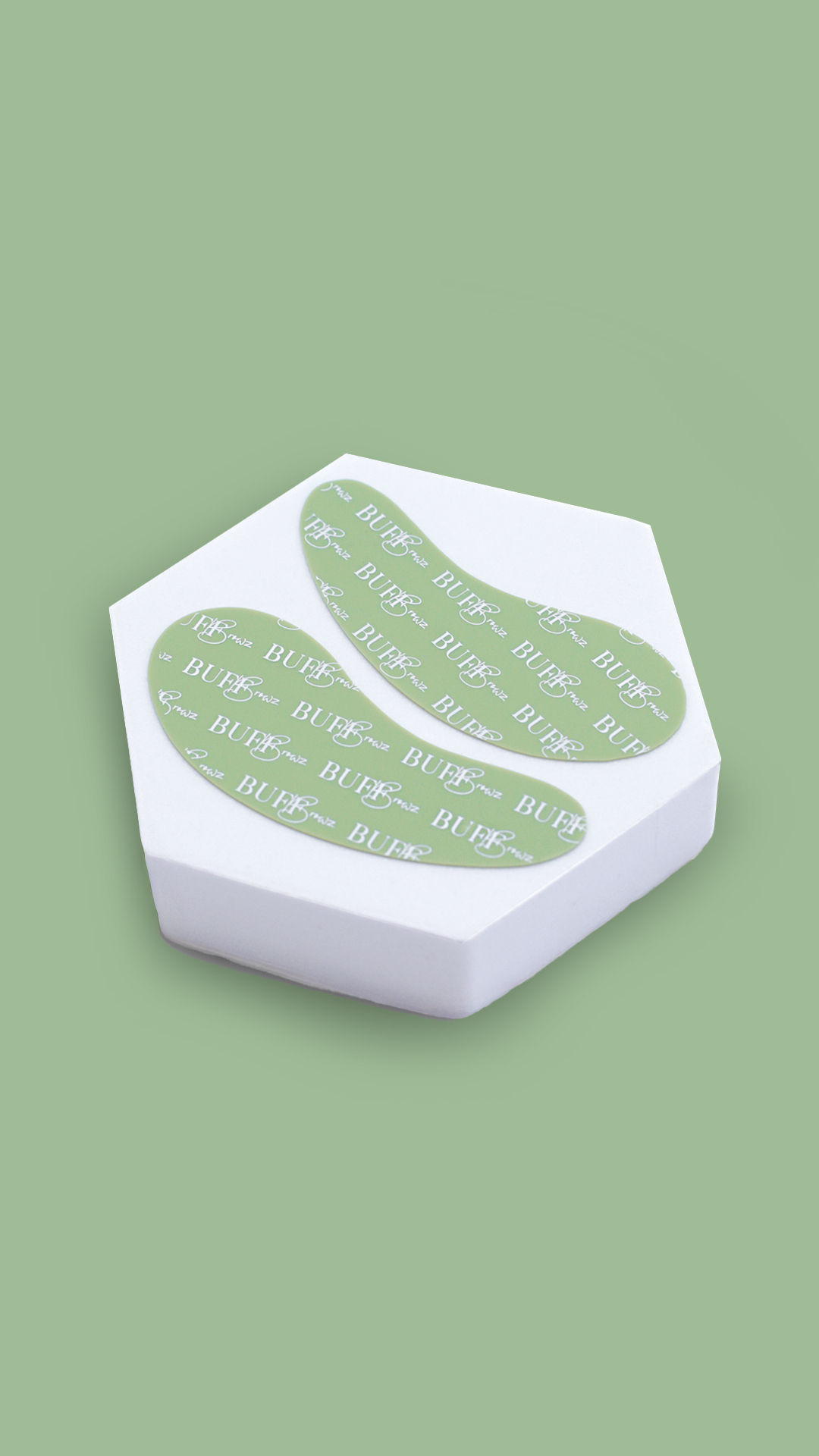 Silicone Eye Pads - Green