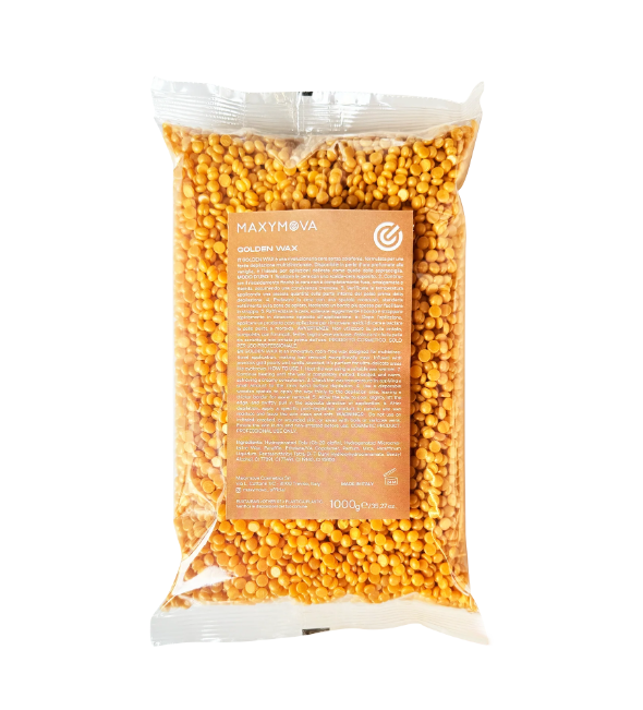 Maxymova - Golden Wax 1 kg - Elastic Wax Pearls for sensitive skin