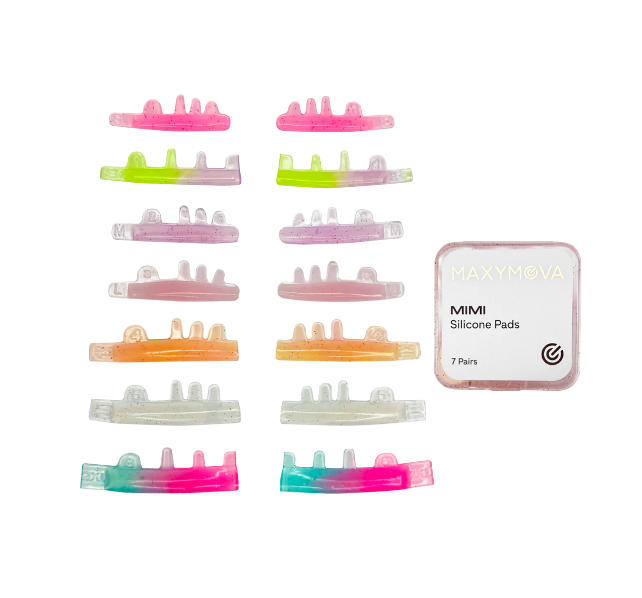 Maxymova - MIMI Silicone Eyelash Lift Shields - 7 Pairs- Hybrid C curl Type
