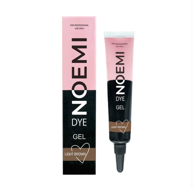 Noemi - Light Brown - New Formula - Hybrid Liquid Brow Dye (GEL)