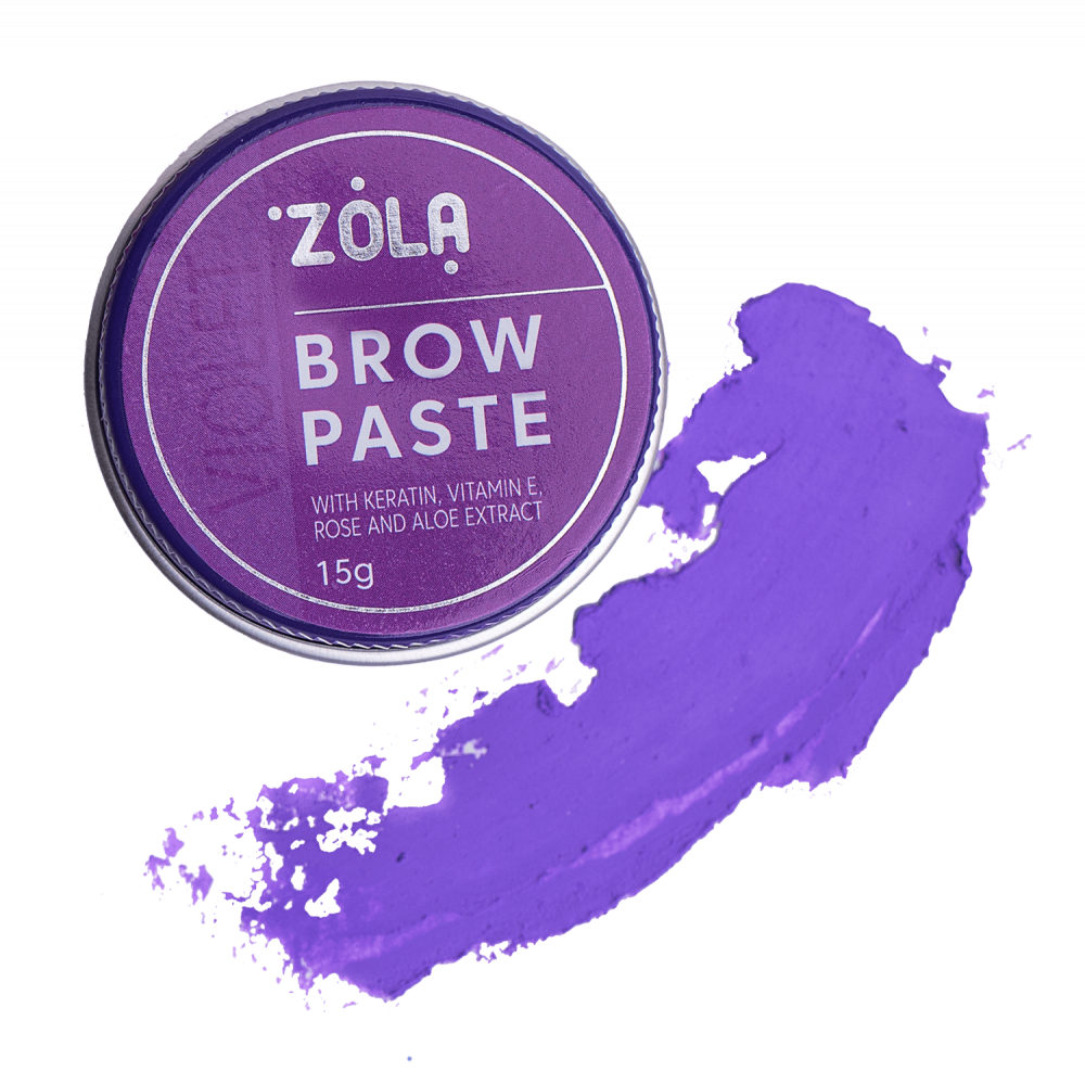 Zola Cosmetics - Lila Brauenpaste 15g