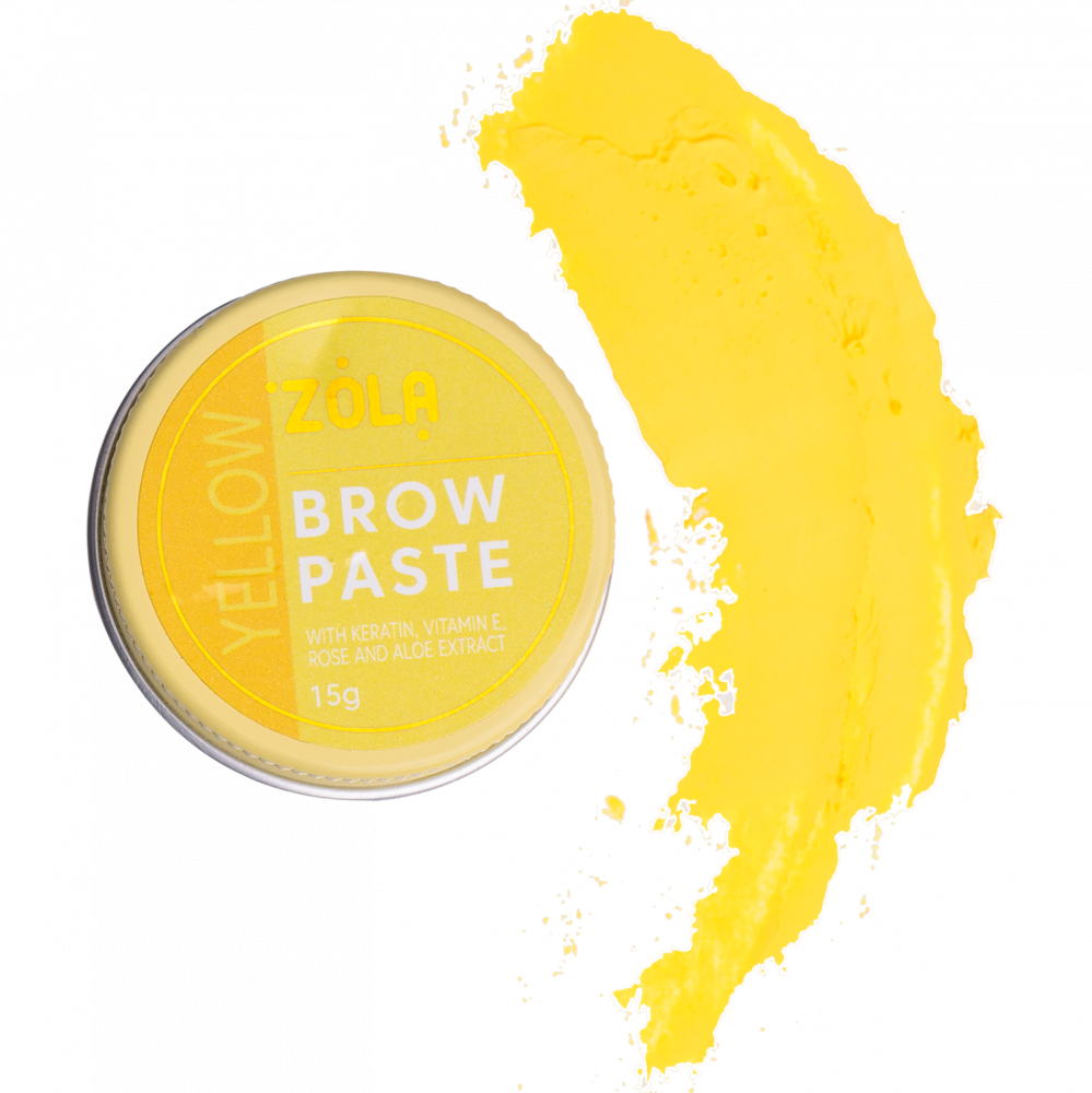 Zola Cosmetics - Gelbe Brauenpaste 15g