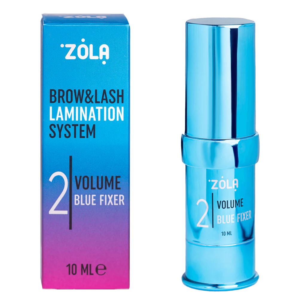 Zola Cosmetics - Wimpern- & Augenbrauenlaminierung Farbe Lab #2 Blau Volumen Fixer 10ml