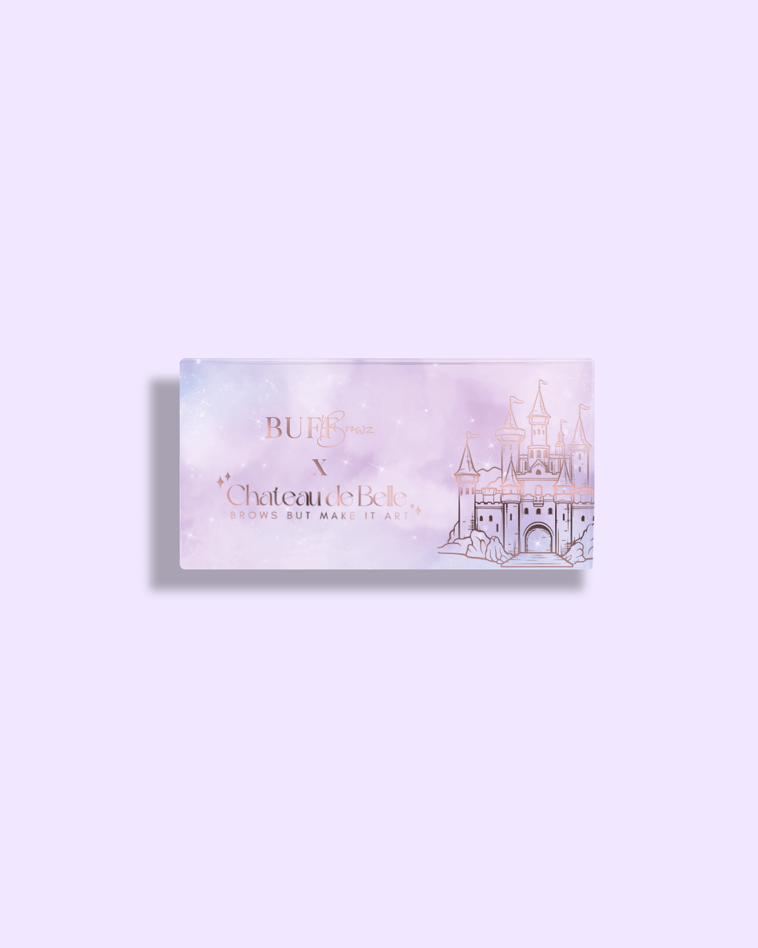BUFF BROWZ X CHÂTEAU DE BELLE - "Augenbrauen, aber als Kunst" x Palette
