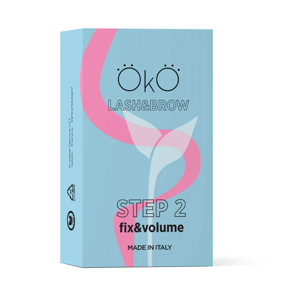OkO - Eyelash & Eyebrow Lamination Sachets - Step 2 Fix