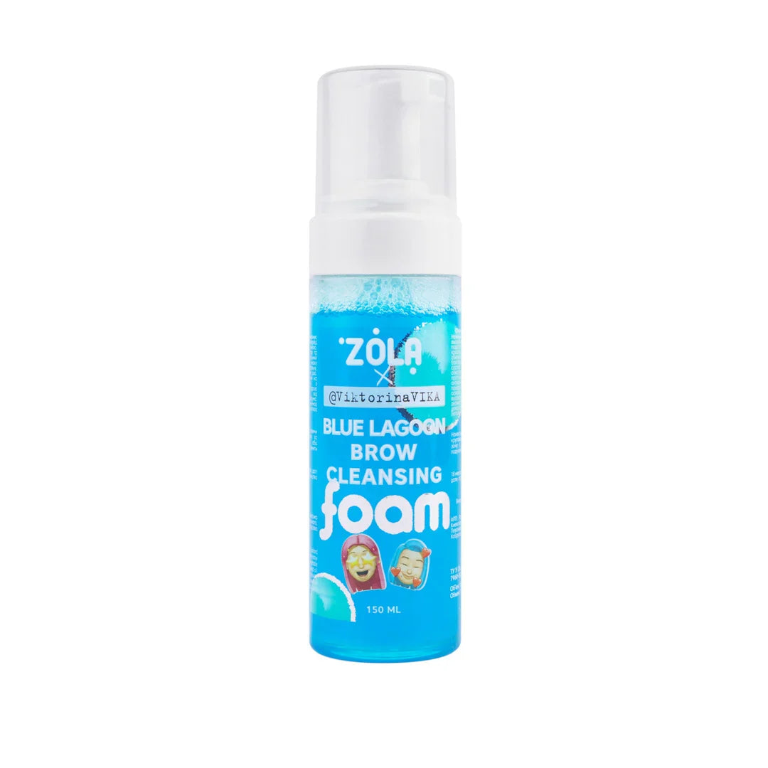Zola Cosmetics - Blaue Lagune Augenbrauen-Reinigungsschaum 150ml