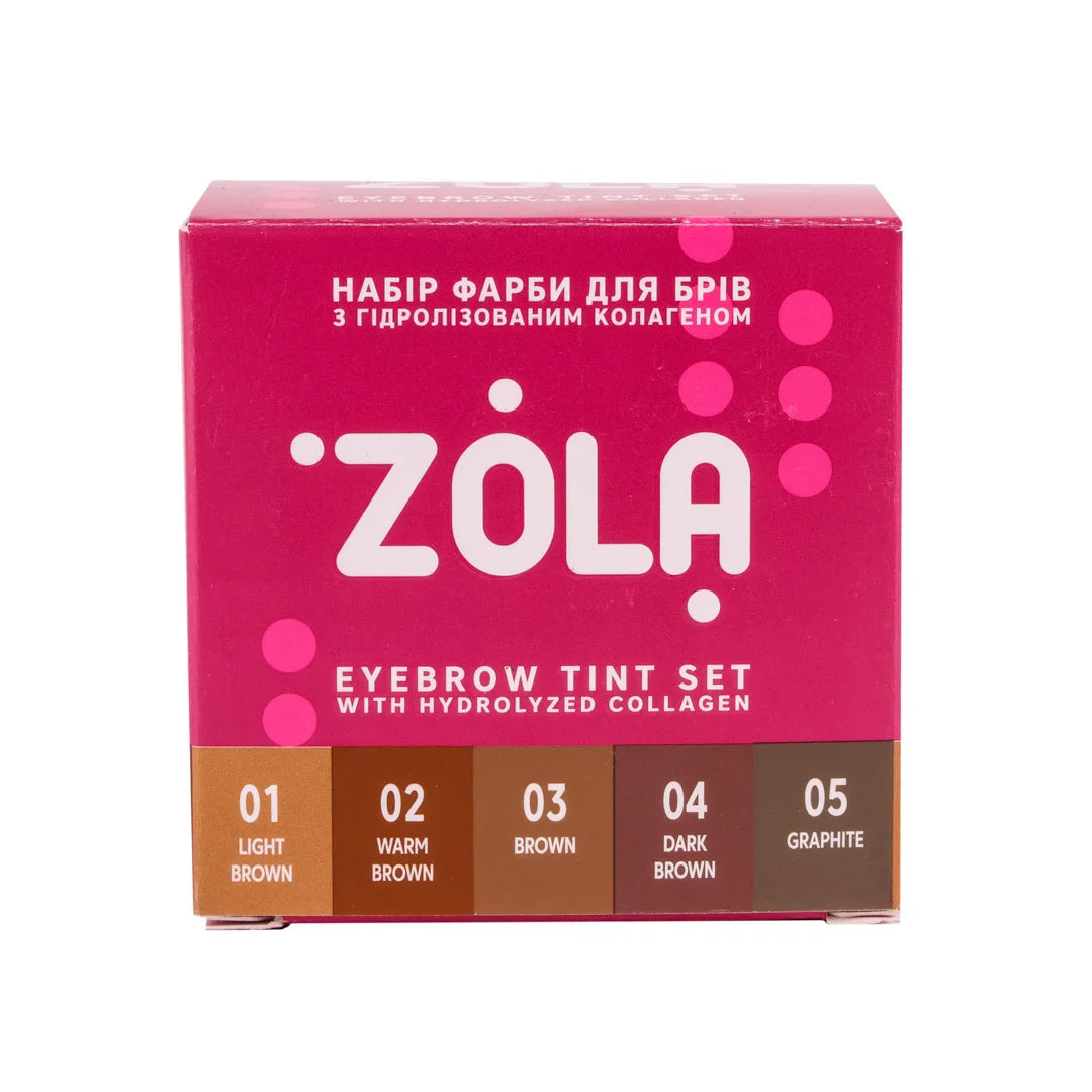 Zola Cosmetics - Augenbrauentönung Sachet Set 5 x 5ml