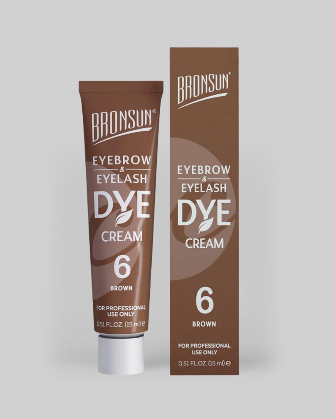 Bronsun - Tinte en Crema para Pestañas y Cejas - Marrón - 15ml