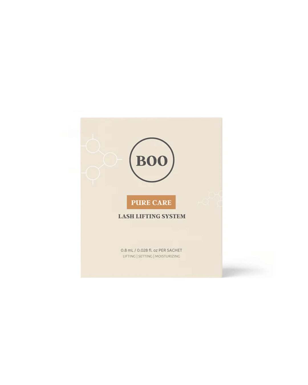 Boo Beauty Bar - Cuidado Puro Lifting Pestañas y Cejas - 1,2 y 3 Pasos - 3x10 Sobres de 0,8ml