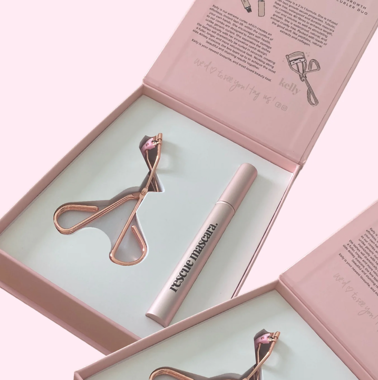Lash Rescue - Boîte de mascara et de bigoudis