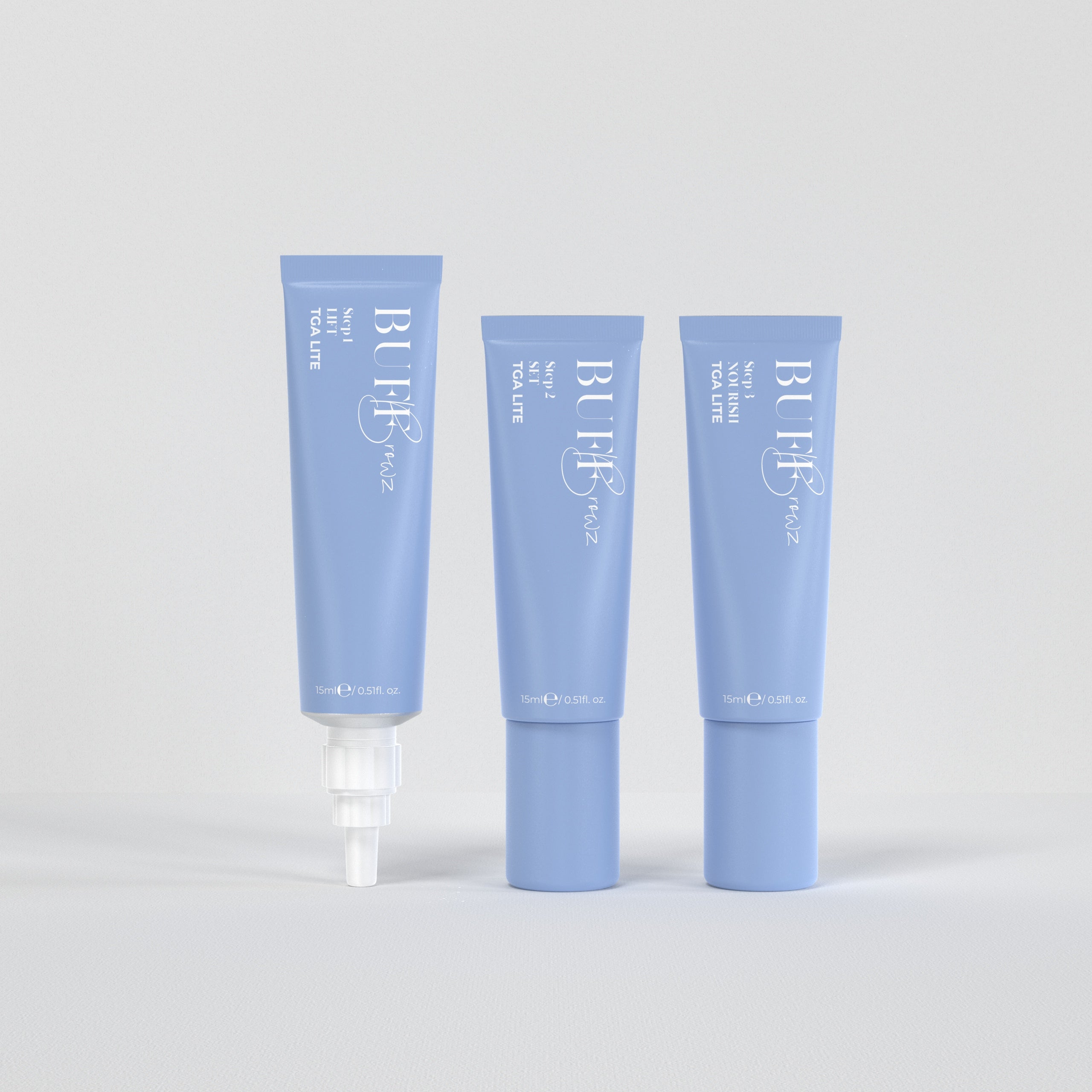 TGA Lite Brow Lamination Kit - 1,2 & 3 Steps - 3 x 15ml