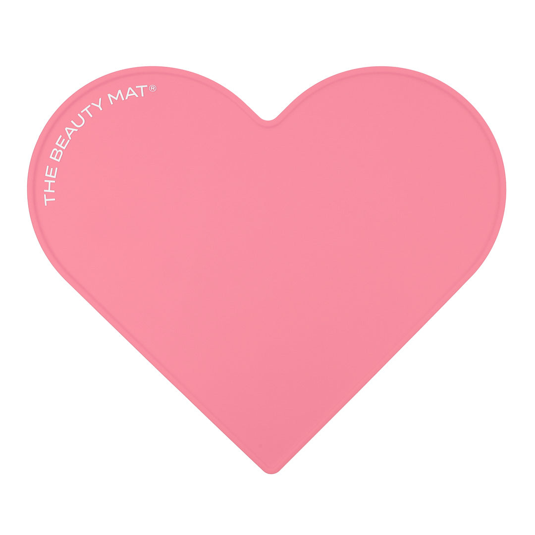 Il tappetino di bellezza - Cuore rosa scuro