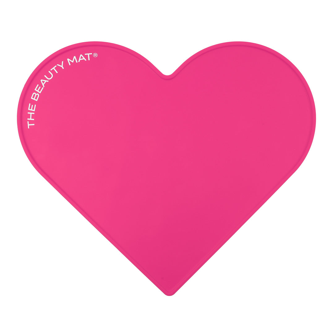 Il tappetino di bellezza - Cuore rosa caldo