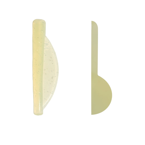 Maxymova - Unicorn Glitter Silicone Shields CURL type- Ultra-Soft and Colourful 6 pairs