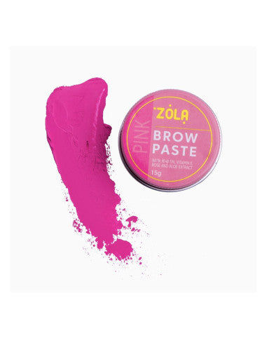 Zola Cosmetics - Pasta per sopracciglia rosa 15g