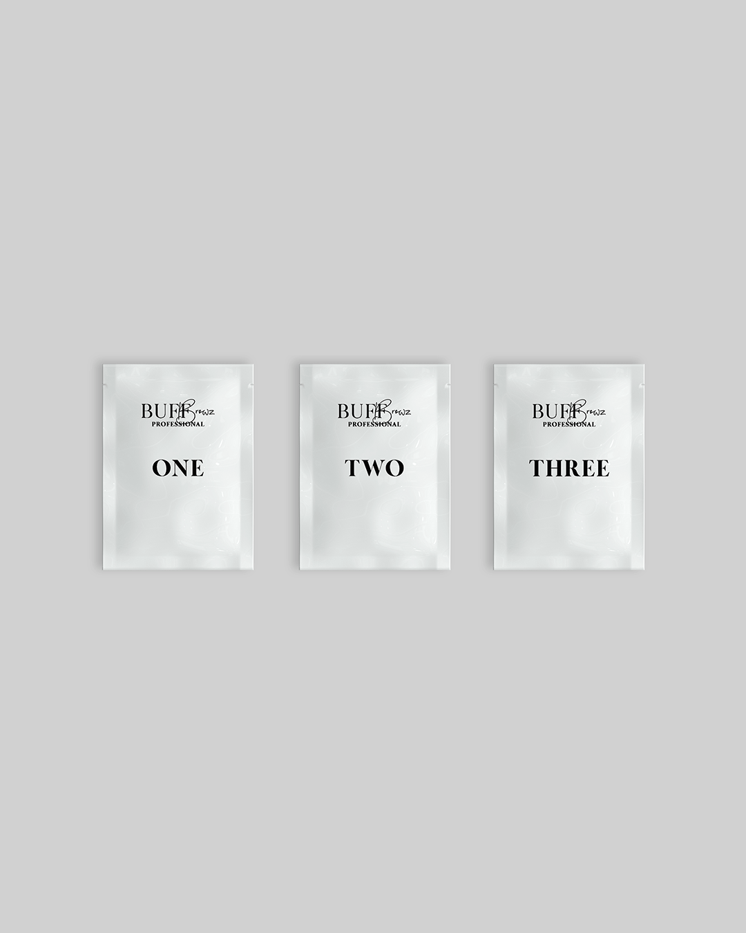 TGA wenkbrauwlamineerkit - 1,2 & 3 stappen - 3x10 zakjes