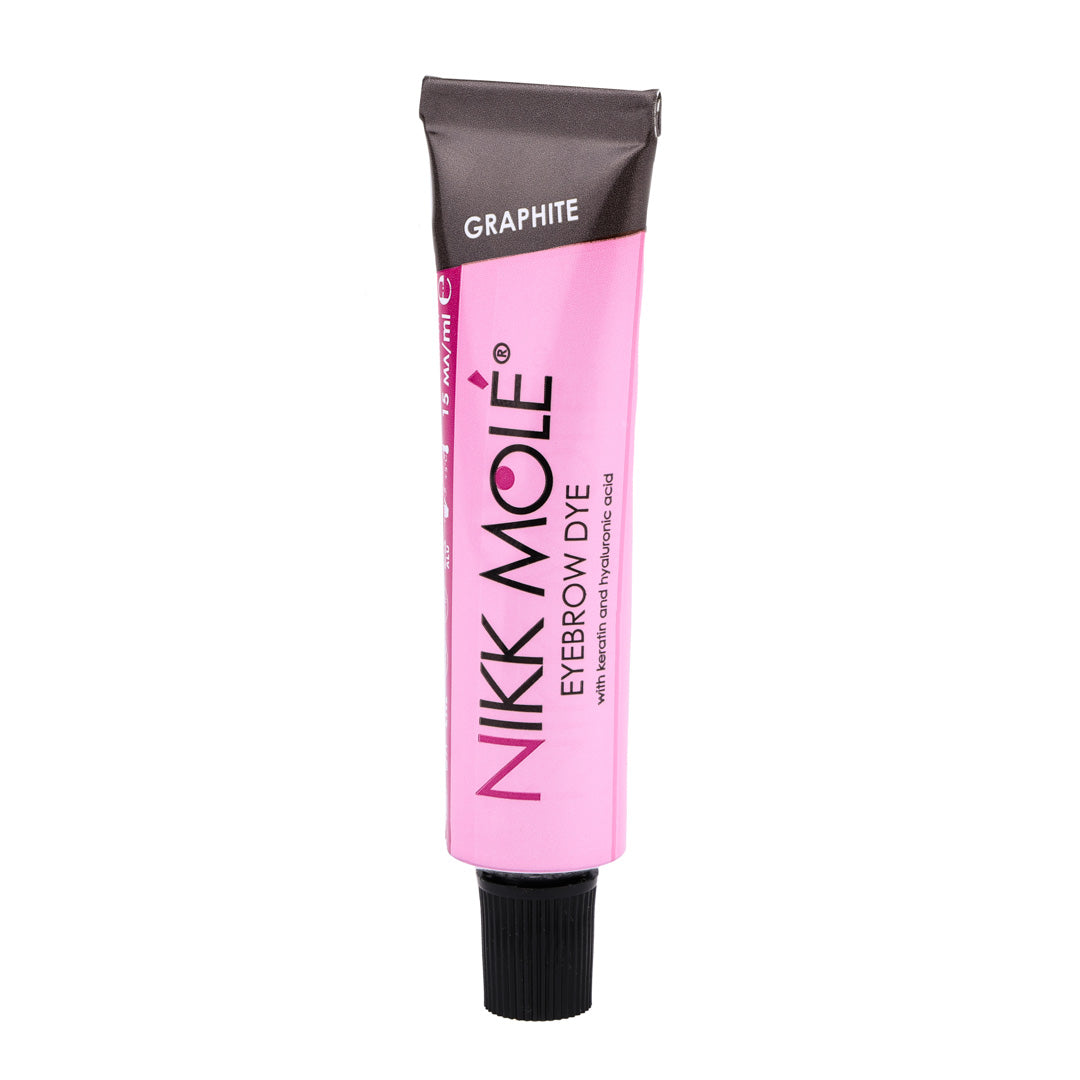 Nikk Mole - Wenkbrauw & Wimperverf - Grafiet 15ml